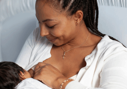 mom breastfeeding